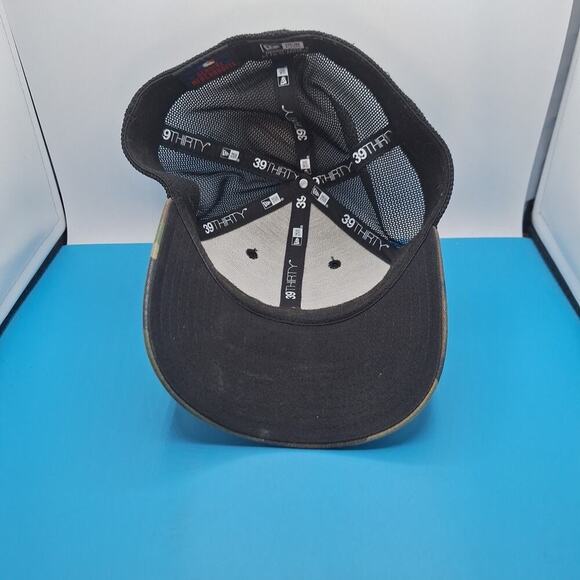Pittsburgh Pirates New Era 39Thirty Camouflage Meshback Hat Cap Size M/L MLB - Picture 7 of 8